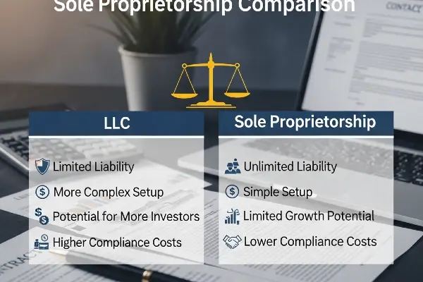 LLC vs Sole Proprietorship
